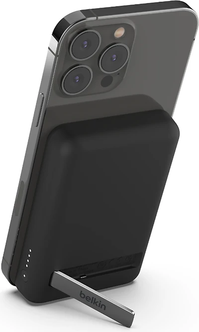 Belkin BPD004btBK 5K Power Bank Magnétique sans Fil + Support Noir