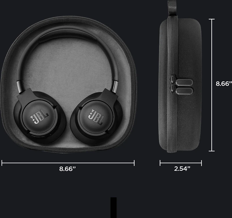 Universal Spigen Klasden Headphone Carrying Case - Black