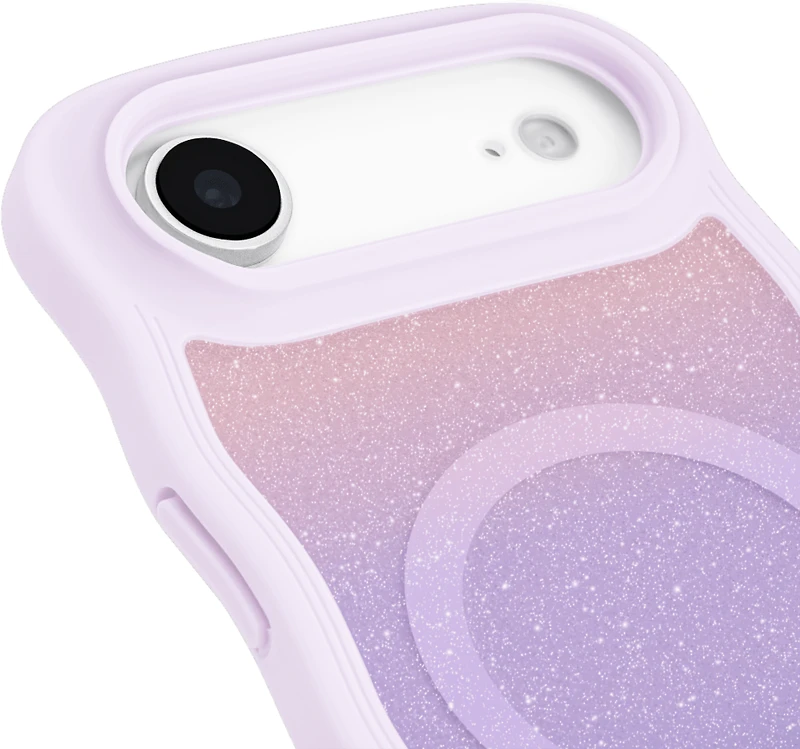 Kate Spade - Wavy MagSafe Case Opal Glitter for iPhone Air