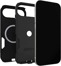 OtterBox 7798309 Étui Commuter MagSafe avec Contrôle de la Caméra Noir pour iPhone Air