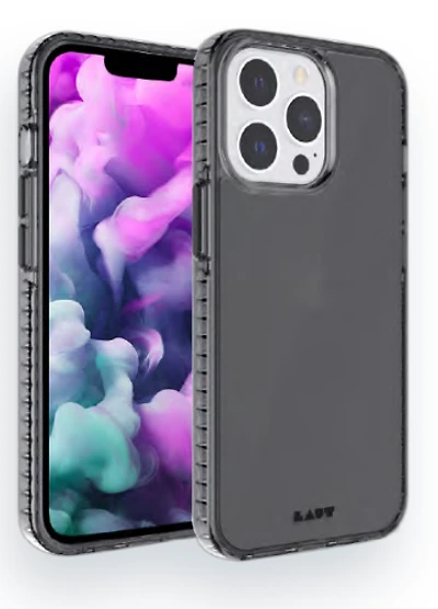 LAUT HUEX CRYSTAL pour iPhone 14 - Cristal noir