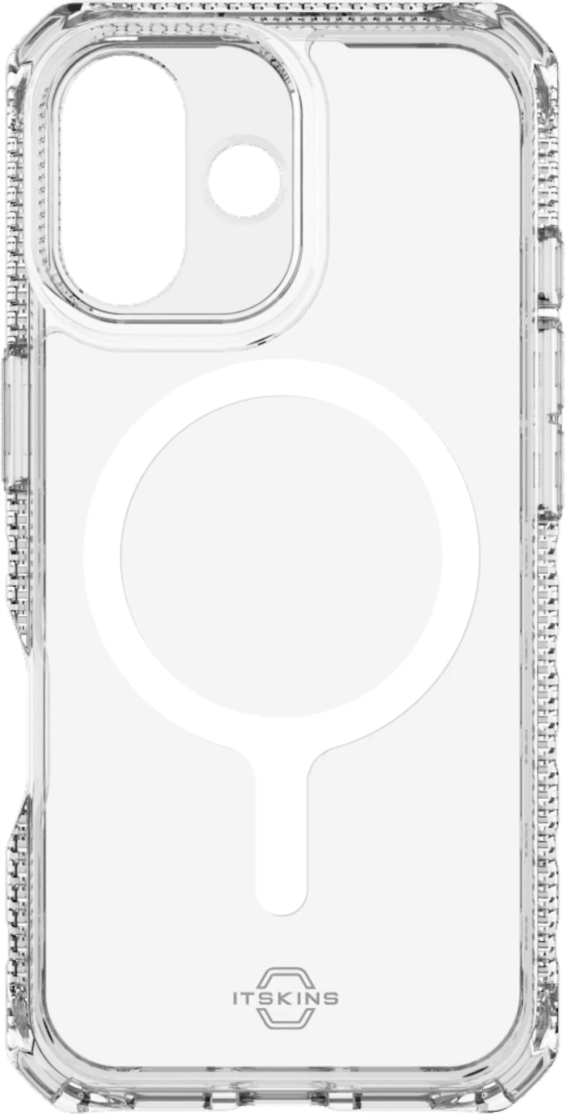 ITSKINS AP7NHMACRTRSP Étui Hybrid_R MagSafe Clear pour iPhone 17