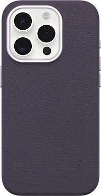 Otterbox - Symmetry Cactus Leather Case For Apple Iphone 15 Pro - Plum Luxe