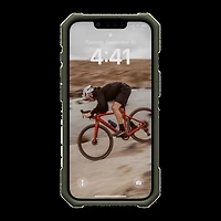 UAG 114496117272 Étui Robuste Essential Armor MagSafe Olive Drab pour iPhone 16e