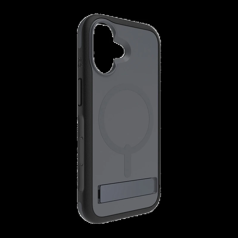 iPhone 17 ZAGG Graphene Sedona Snap Kickstand Case - Pitch Black
