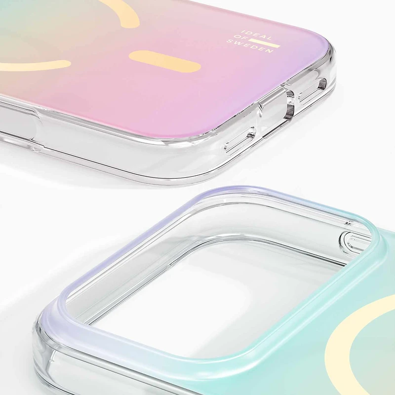 Ideal of Sweden - Coque intermédiaire transparente MagSafe Shimmer pour iPhone 17 Pro Max