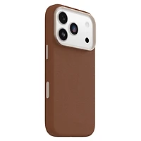 OtterBox 7799048 Étui Symmetry Cactus Leather MagSafe avec Contrôle de la Caméra Dessert Saddle (Marron) pour iPhone 17 Pro