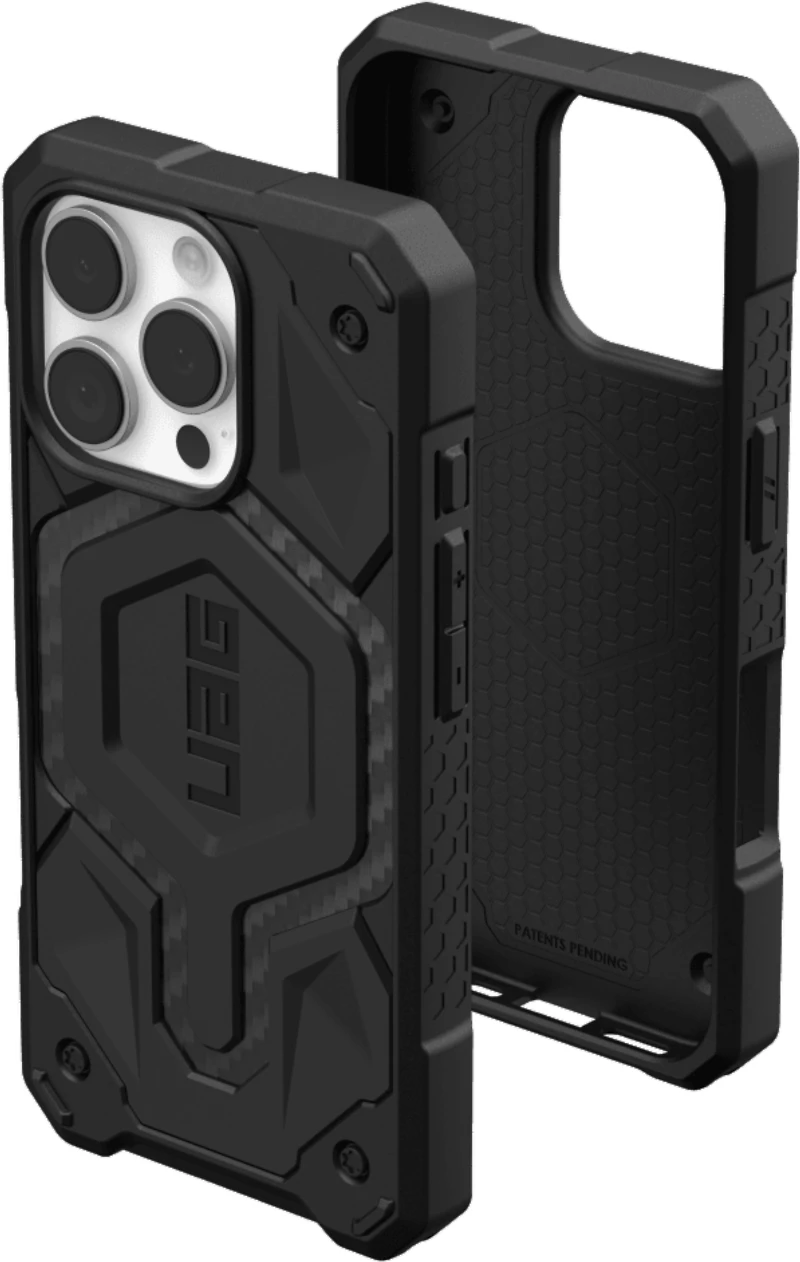 iPhone 16 Pro UAG Monarch Pro MagSafe Case - Carbon Fiber