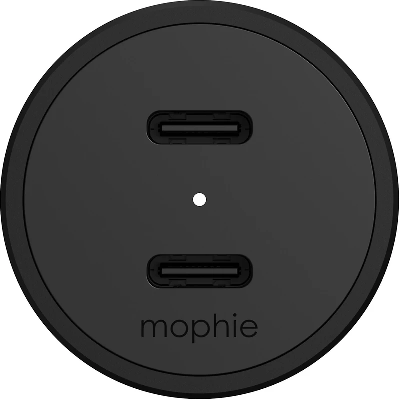 Mophie 60W Dual USB-C Car Charger - Black
