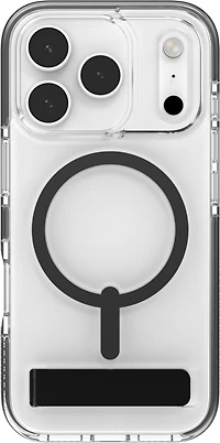iPhone 17 Pro ZAGG Graphene Santa Cruz Snap Kickstand Case - Black