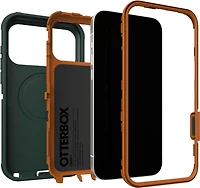 OtterBox 7798436 Étui Defender Pro MagSafe avec Contrôle de la Caméra Coopersmith (Vert) pour iPhone 17 Pro Max