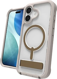 ZAGG - Rainier Snap MagSafe Case with Kickstand for Apple iPhone 17