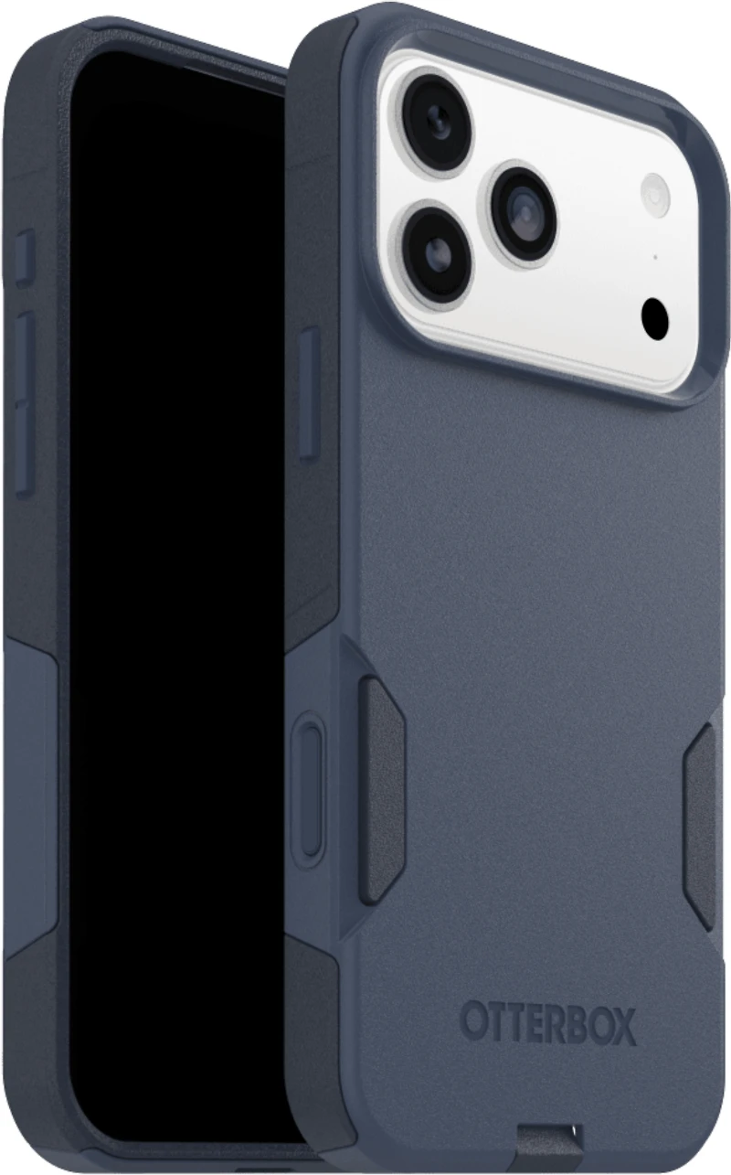 OtterBox 7798346 Étui Commuter MagSafe avec Contrôle de la Caméra Riverside (Bleu) pour iPhone 17 Pro Max