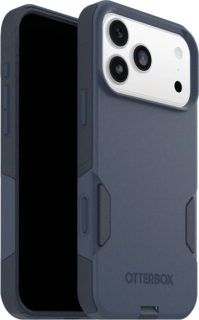 OtterBox 7798346 Étui Commuter MagSafe avec Contrôle de la Caméra Riverside (Bleu) pour iPhone 17 Pro Max