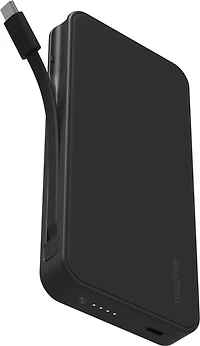 Mophie 10,000 mAh Powerstation Plus w/USB-C Cable - Black