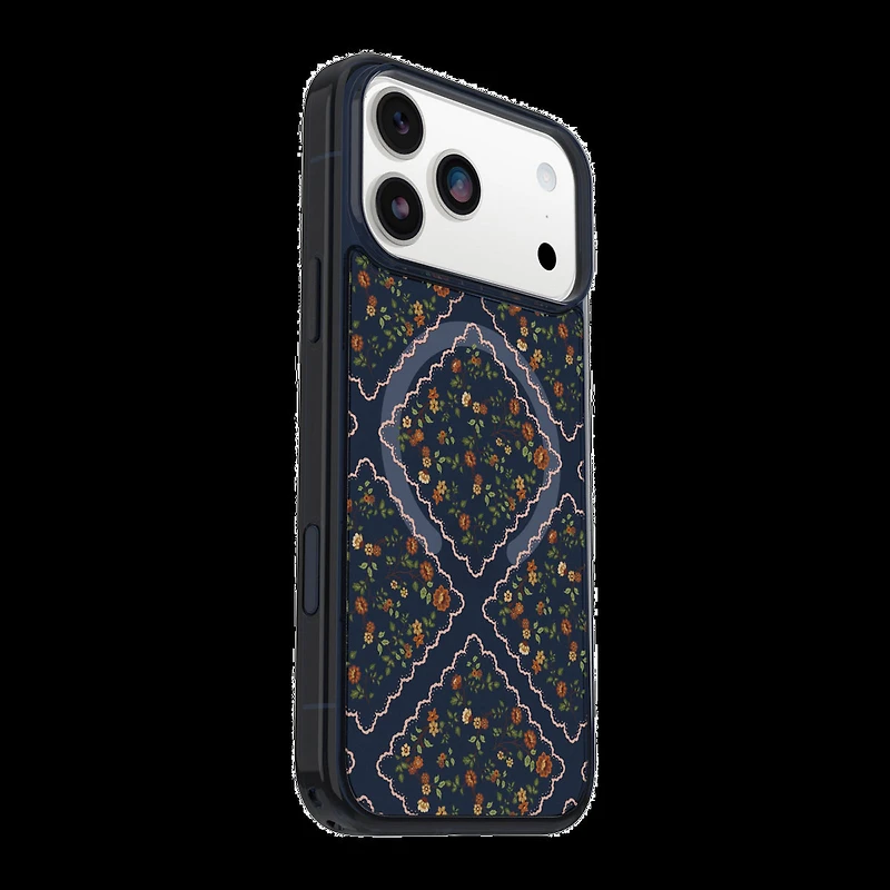 OtterBox - Symmetry Clear MagSafe Case with Camera Control for Apple iPhone 17 Pro Max - Floral Romance