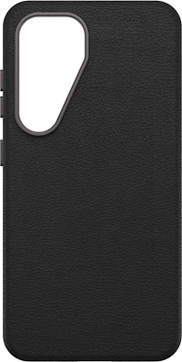 OtterBox - Symmetry Cactus Leather Case for Samsung Galaxy S25 - Noir Ash