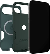 OtterBox 7798318 Étui Commuter MagSafe avec Contrôle de la Caméra Sagebrush (Vert) pour iPhone Air