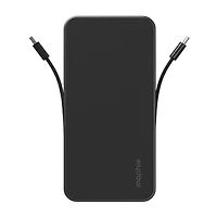 Mophie 10,000 mAh Powerstation Plus Ultra w/2 x USB-C Cables - Black