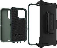 iPhone 15 Pro Max Otterbox Defender Series Case - Green (Forest Ranger)