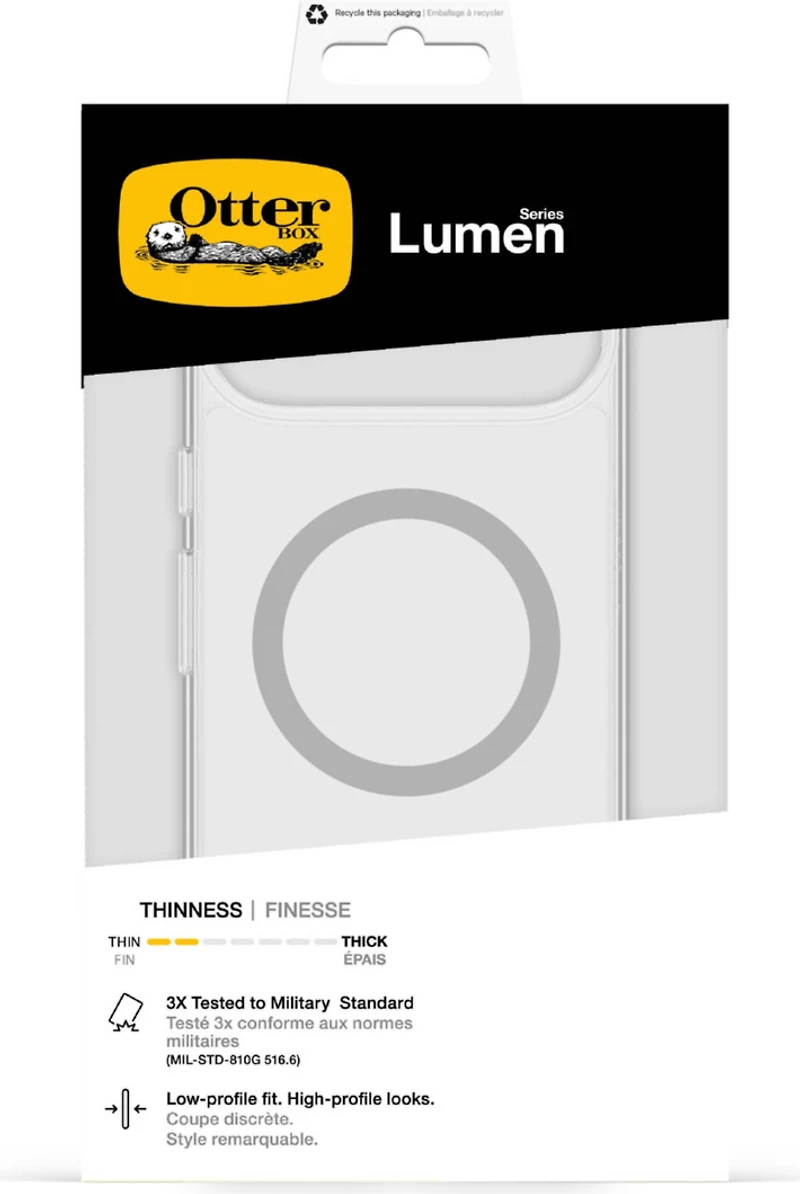 Google Pixel 11 Pro XL Otterbox Lumen w/Magnets Case - Clear/Blue