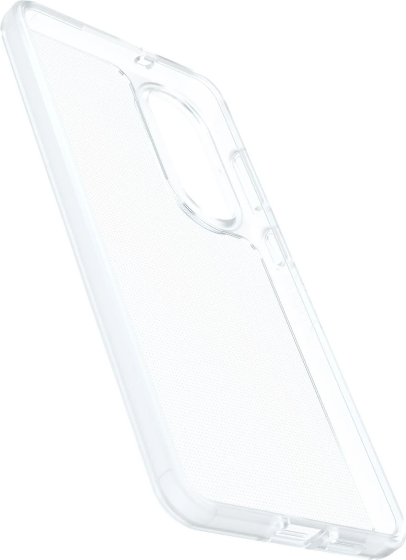 React Case Clear with Blue Tint for Samsung Galaxy S25 Edge