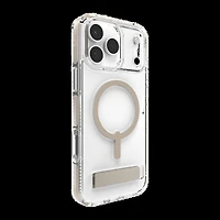 iPhone 17 Pro Max ZAGG Graphene Santa Cruz Snap Kickstand Case - Titanium