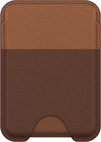 OtterBox - Symmetry Cactus Leather MagSafe Wallet - Rich Adobe