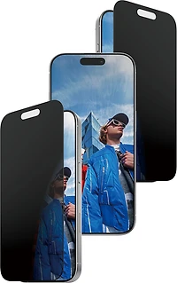 PanzerGlass UWF 2-WayPrivacy ScreenProtector iPhone 17/16Pro w/EasyAligner-Black