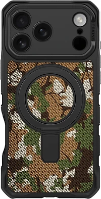 ITSKINS - Supreme_R Stand Nylon MagSafe Case for Apple iPhone 17 Pro - Camouflage Green