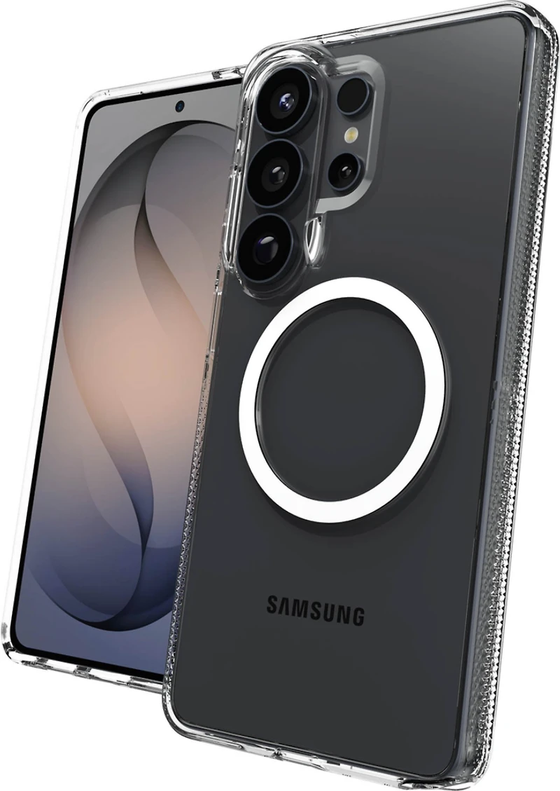 ZAGG - Crystal Palace Snap Case for Samsung Galaxy S26 Ultra - Clear