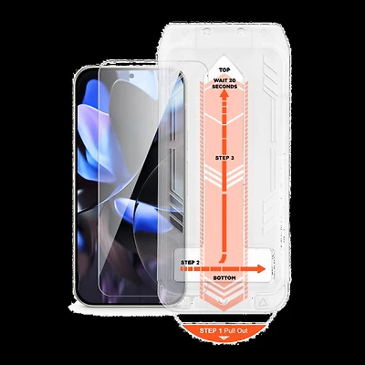 Google Pixel 10 Pro XL/9 Pro XL HyperGear Glass Screen Protector w/Dust Removal Applicator Tray