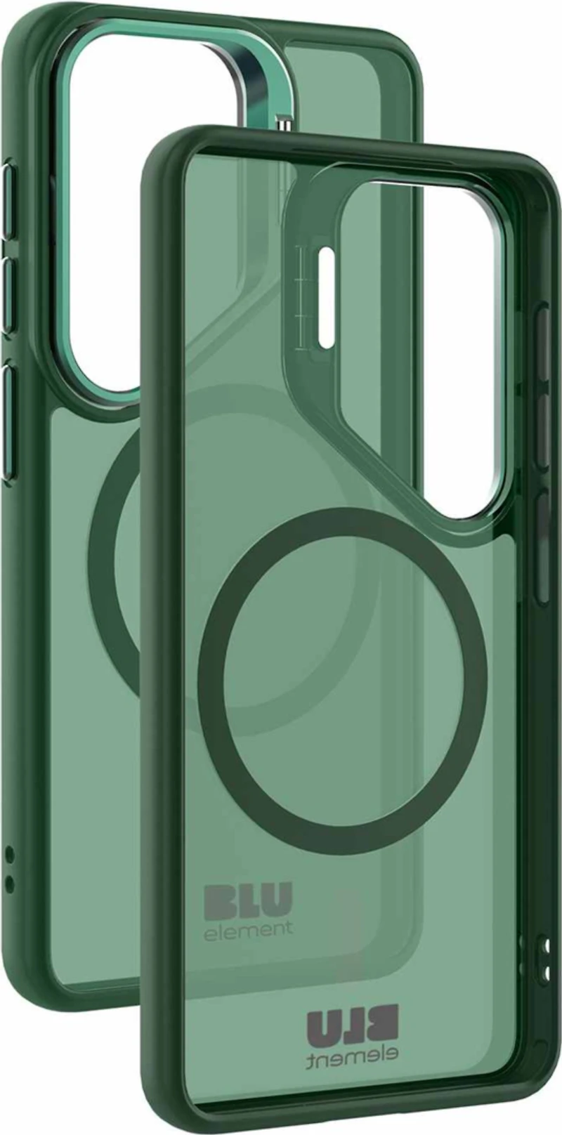 Blu Element BECKS269 Étui Chromatic Kick avec Magnets Vert Sauge pour Samsung Galaxy S26+