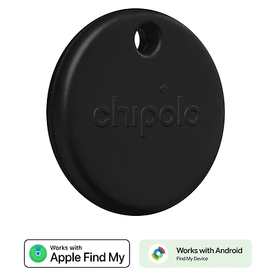 Chipolo - POP Tracking Tag for Apple and Google Devices - Black