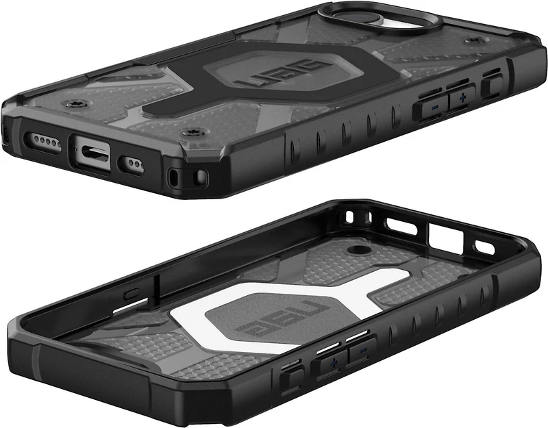 iPhone 16e UAG Pathfinder Clear MagSafe Case - Ash