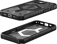 iPhone 16e UAG Pathfinder Clear MagSafe Case - Ash
