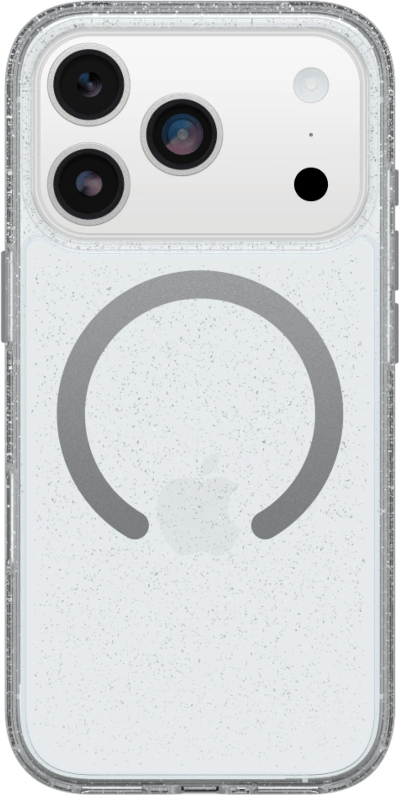 OtterBox 7798837 Étui Symmetry Clear MagSafe avec Contrôle de la Caméra Stardust 3.0 with Bleu Tint (Clear) pour iPhone 17 Pro