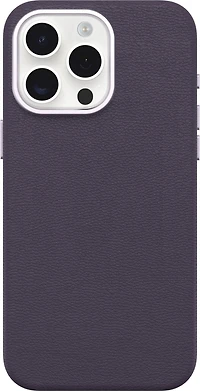 Otterbox - Symmetry Cactus Leather Case For Apple Iphone 15 Pro Max - Plum Luxe