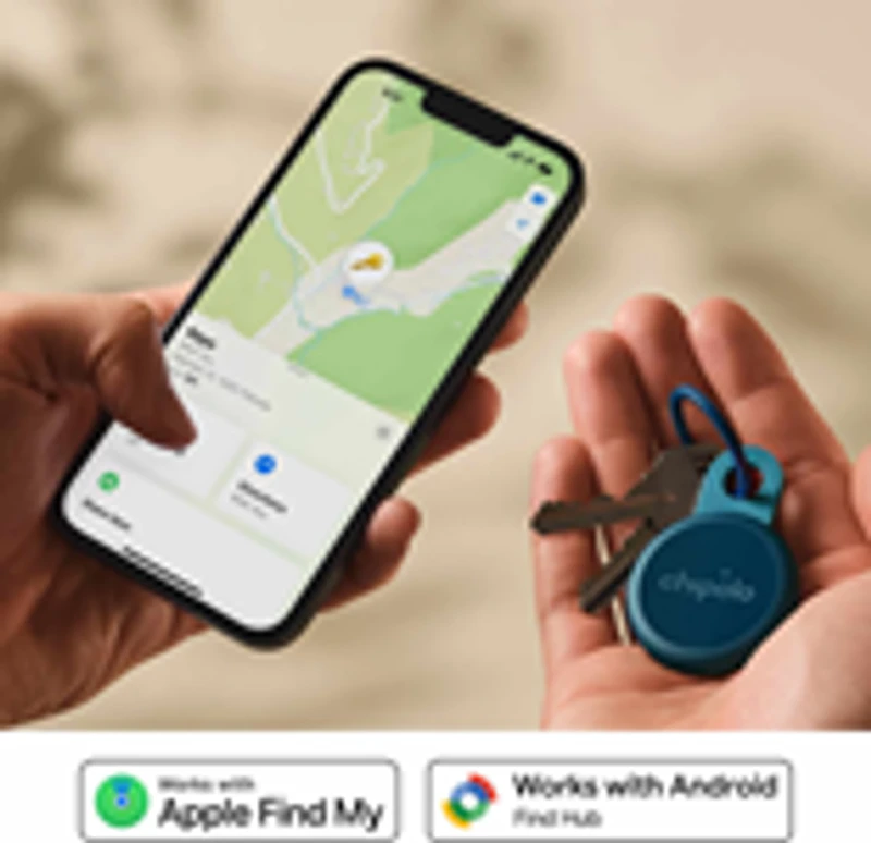 Chipolo RSO0000004001 LOOP Balise de Suivi (Compatible avec Find Hub d’Android ou Apple Find My) Marine