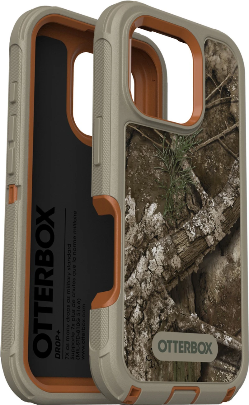 OtterBox - Defender Pro MagSafe Case for Apple iPhone 16 Pro - Realtree Apx