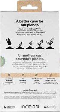 Incipio - Organicore Case for Apple iPhone 13 Pro Max - Natural And Peach