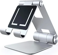 Satechi R1 support pliant a charniere en aluminium - Argent
