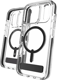 iPhone 17 Pro ZAGG Graphene Santa Cruz Snap Kickstand Case - Black