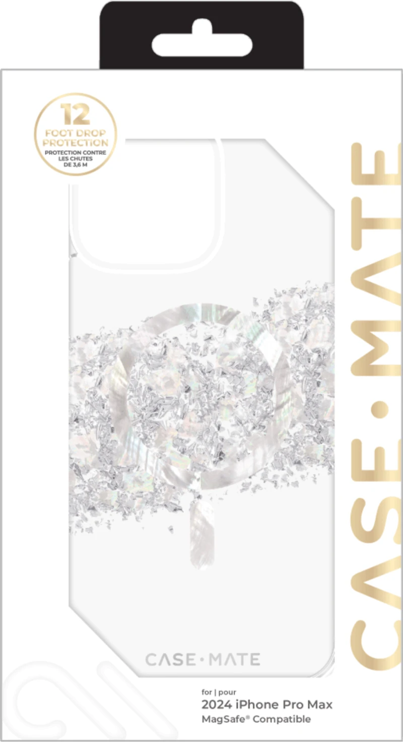 Étui Karat Touch of Pearl de Case-Mate avec MagSafe pour iPhone 16 Pro