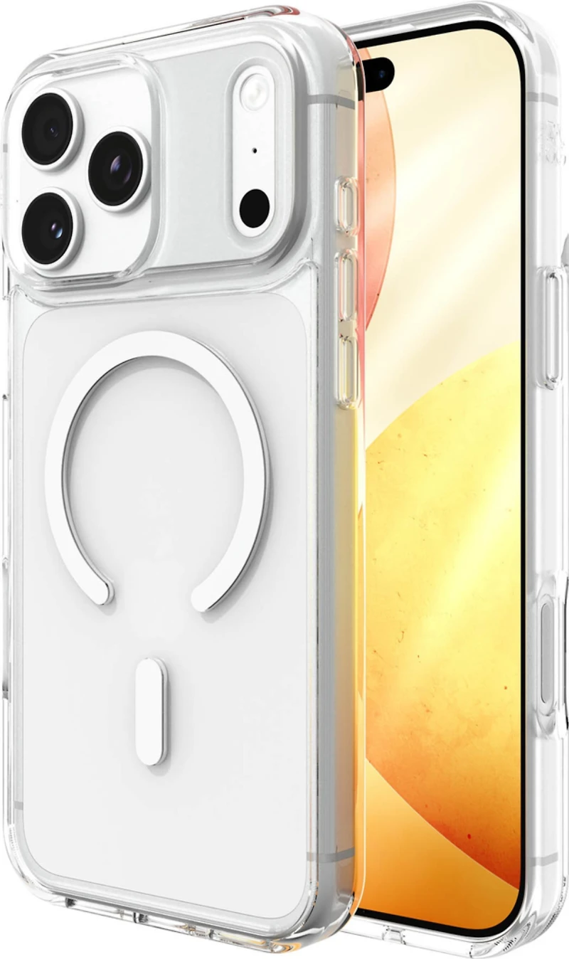 iPhone 17 Pro Max ZAGG Graphene Crystal Palace Lite Snap Case - Clear