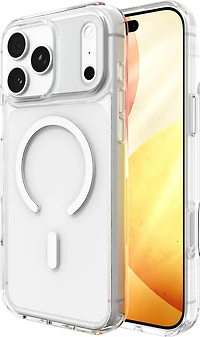 iPhone 17 Pro Max ZAGG Graphene Crystal Palace Lite Snap Case - Clear