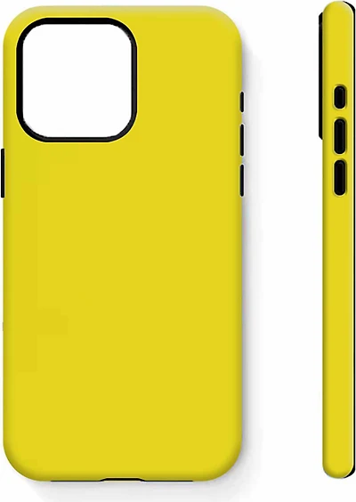 Bulk Packaging - 2 Layer Case for iPhone 14 - Yellow