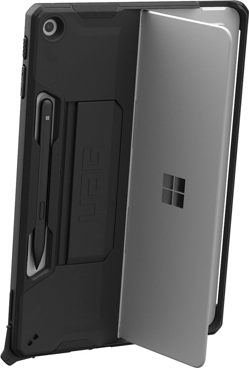 UAG 324022114040 Étui Robuste Scout avec Dragonne Noir pour Microsoft Surface Pro 12-inch