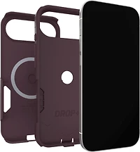 OtterBox 7798314 Étui Commuter MagSafe avec Contrôle de la Caméra Trailhead (Violet) pour iPhone Air