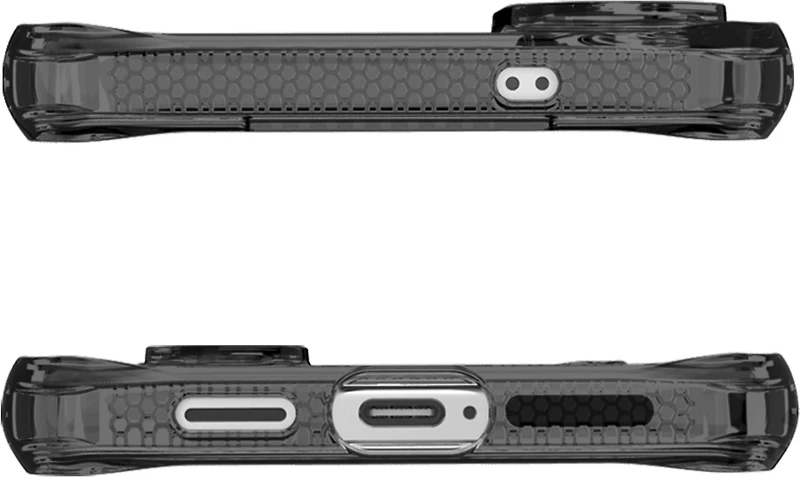 Spectrum_R Clear Case Smoke for Samsung Galaxy S25 Edge